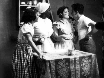 Cena do Sítio do Picapau Amarelo exibida na Rede Tupi de televisão. Enquanto se tenta silenciar o funk, o Estado preserva com orgulho obras literárias que perpetuam estereótipos racistas. Monteiro Lobato, autor de clássicos infantis como Caçadas de Pedrinho e Reinações de Narizinho, é um exemplo disso