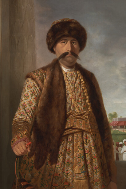 Tilly Kettle, Shuja al-Daula, Nawab of Awadh, 1772. Courtesy of Yale Center for British Art