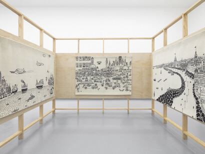 The estate of Abel Quezada. Visual memories, exhibition view. Courtesy of Proyectos Monclova