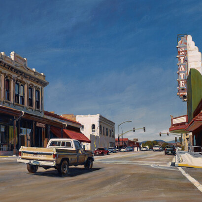 Suong Yangchareon, Red bluff state (detail), 2013. Courtesy of Paul Thiebaud Gallery