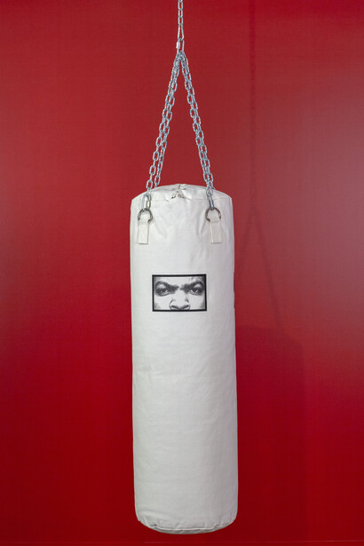 Glenn Ligon, Skin tight (Ice Cube’s eyes), 1995. Courtesy of Philadelphia Museum of Art