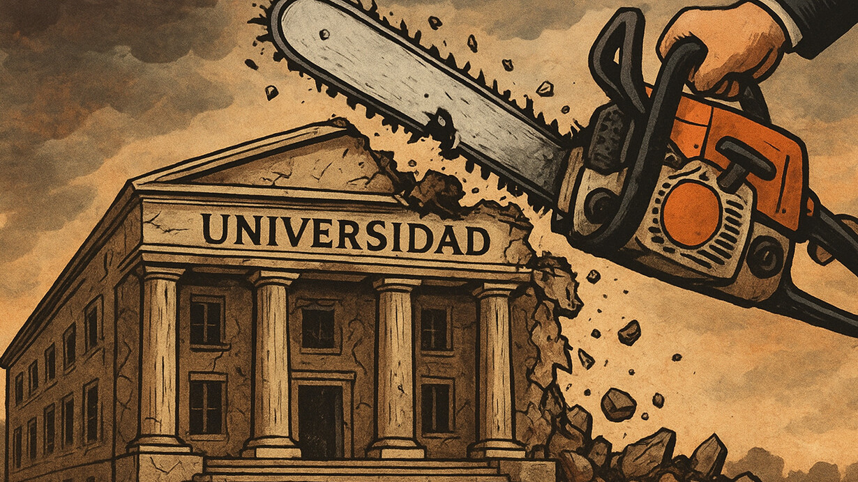 Argentina’s public university system under siege: a symbolic chainsaw slicing through one of the country’s most cherished institutions
