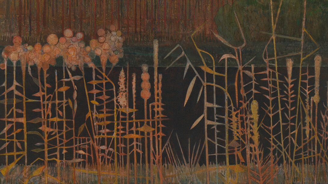 Sky Glabush, All night I heard a singing bird (detail), 2025. Courtesy of Philip Martin Gallery