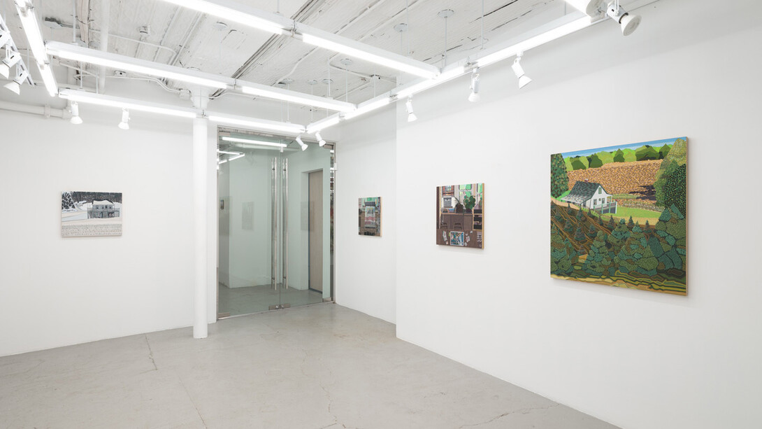 Ann Toebbe, Field and stream of consciousness, exhibition view. Courtesy of Nicelle Beauchene Gallery