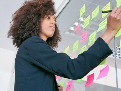 Clarity emerges when questions are put on the wall