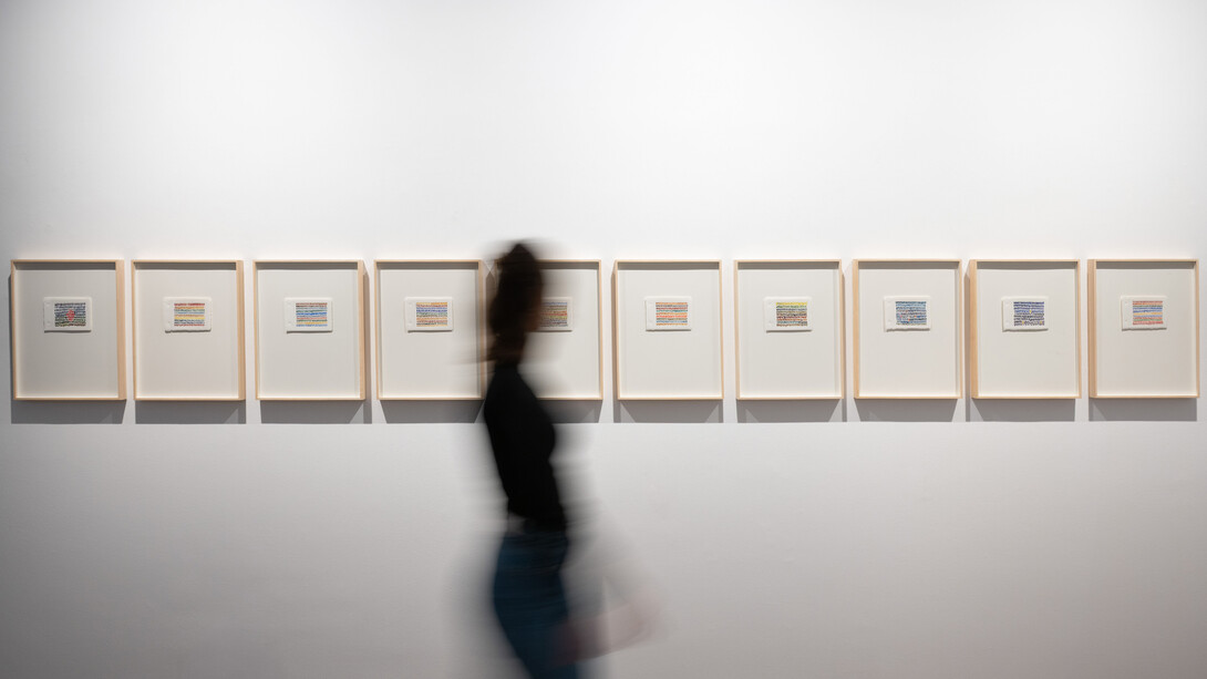 Lina Espinosa, The other shore, exhibition view. Courtesy of Rafael Pérez Hernando Gallery