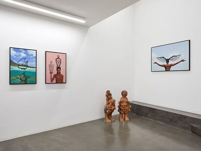 Various artists, Venus noire, exhibition view. Courtesy of Galleria Anna Marra