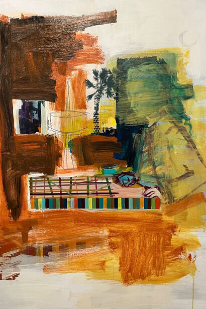 Sheldon Greenberg, I put a spell on you (detail), 2025. Courtesy of Modernism Inc.