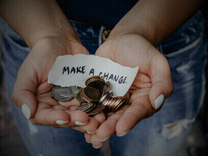 Un petit geste, un grand impact. ‘Faire un changement’ commence par nous tous. Ensemble, rendons la pauvreté illégale