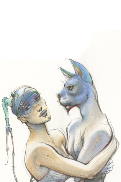 Estampes contemporaines - MEL publisher. Avec l'aimable autorisation de la galerie Huberty et Breyne