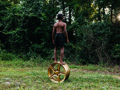 LeXander Bryant, Walker springs dirt road baby (1/5) (detail), 2025. Red Arrow Gallery