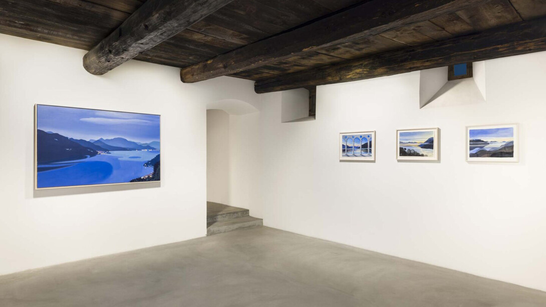 Thomas Huber, ausstellungsansicht. Mit freundlicher genehmigung der Galleria Monica De Cardenas