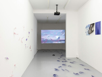 Marie Lelouche, Nonuments, exhibition view. Courtesy of Alberta Pane Gallery