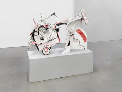 Oliver Lee Jackson, exhibition view. Courtesy of Rena Bransten Gallery