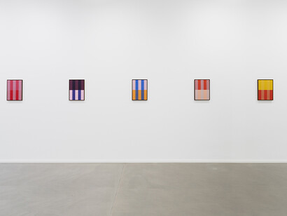 Rana Begum, Infinite ground, exhibition view. Courtesy of Galerie Christian Lethert