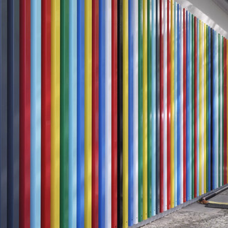 Coumba Samba, Wild wild wall, ausstellungsansicht. Mit freundlicher genehmigung der Kunsthalle Basel