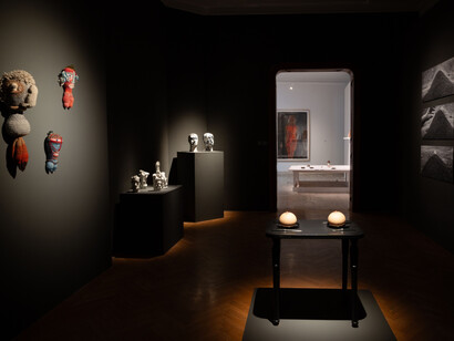 Various artists, Grey gold: touching, exhibition view. Courtesy of the Bratislava City Gallery