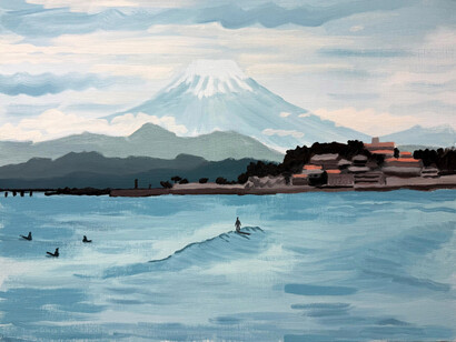 Jean Jullien, Hide probably (détail), 2025. Avec l'aimable autorisation de la galerie Alice