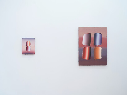 Verschiedene künstler, Fields unbound, ausstellungsansicht. Mit freundlicher genehmigung von Bernhard Knaus Fine Art