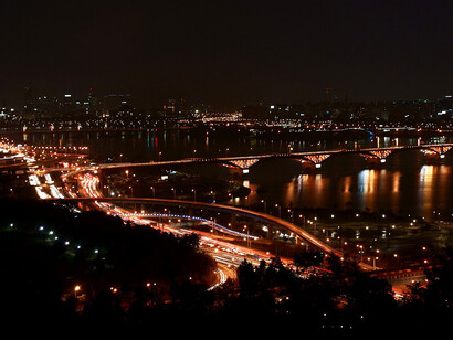 Río Hangang, Seúl, Corea del Sur