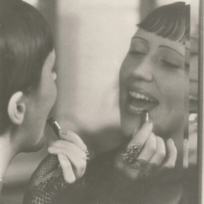 Ringl + pit, Eckstein with lipstick. Courtesy of Robert Mann Gallery