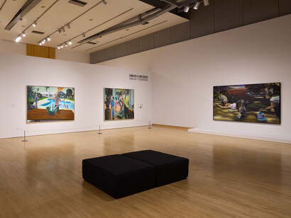 Eric Fischl, Stories told, exhibition view. Courtesy of Phoenix Art Museum