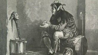 A jester in John Dawson Watson’s Friends in Council (1877)
