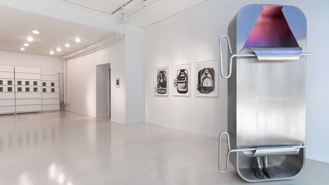 Stane Jagodič, Restless eye, exhibition view. Courtesy of City Art Gallery Ljubljana