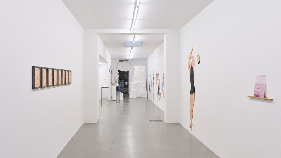 Geoffrey de Beer and Karina Beumer, Open for new challenges pt. 2. Fit before fifty, exhibition view. Courtesy of Base-Alpha Gallery