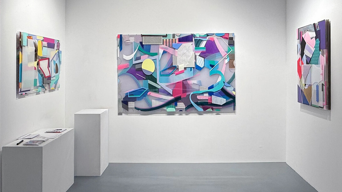 Danny Rolph, Le stagioni, exhibition view. Courtesy of 532 Gallery Thomas Jaeckel