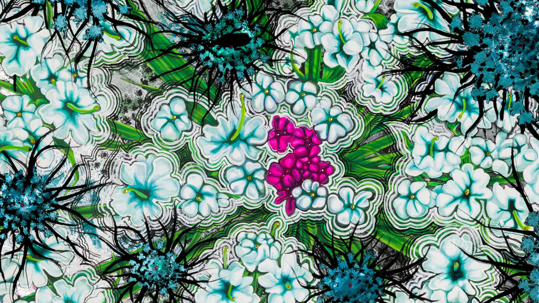 Sarah Fairchild, Flower remedy - Queen Anne's lace (detail), 2025. Courtesy of Beeler Gallery