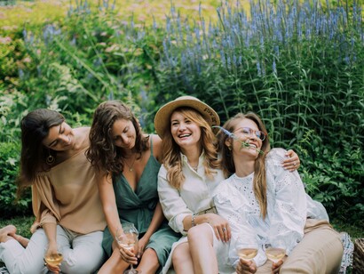 The future is imagined with excitement, as something brighter, bigger, and full of meaning