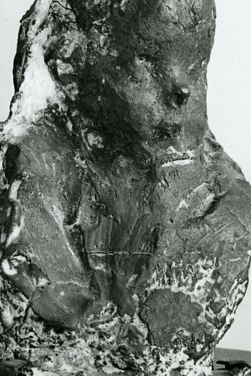 Escultura fotografiada por Paolo Monti en Turín, Italia, 1978