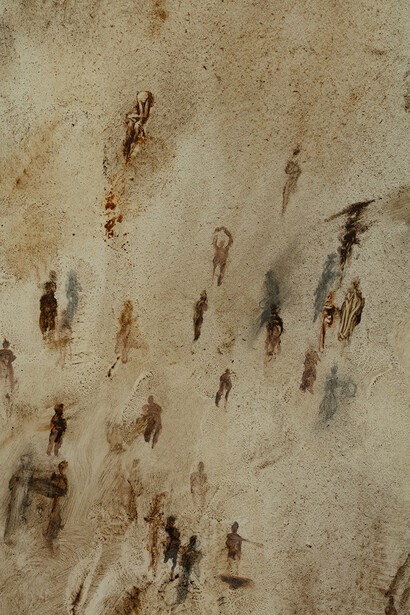 Sylvia Safdie, Earth marks series XVIII, no. 2 (détail), 2002–2020. Avec l'aimable autorisation du Musée des beaux-arts du Canada