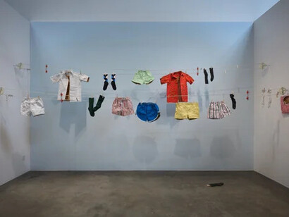 Phranc, Queer for 50 years, exhibition view. Courtesy of Craig Krull Gallery