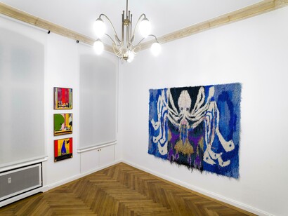 Verschiedene künstler, Pension ABC, ausstellungsansicht. Mit freundlicher genehmigung von Contemporary Fine Arts