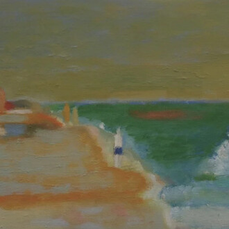 David Bradford, Wave (detail), 2025. Courtesy of Bowery Gallery