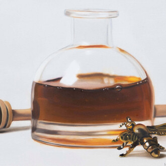 Karina Rodríguez, The golden nectar, 2025. Courtesy of Abend Gallery