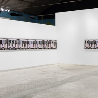 Peter Fischli, Adición, sustracción, multiplicación, exhibition view. Courtesy of House of Gaga