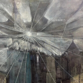 Martin Aagaard Hansen, Through the sludge (detail), 2025. Courtesy of Union Pacific