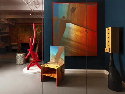 Kati Curtis, The art-led interior, exhibition view. Courtesy of Wexler Gallery