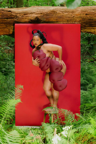 Misha Japanwala, Kitty party, 2025. Courtesy of Hannah Traore Gallery. Photo by Tonje Thilesen