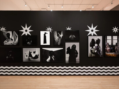 Shawn Theodore, Pyramid club uninterrupted, exhibition view. Courtesy of Paradigm Gallery + Studio