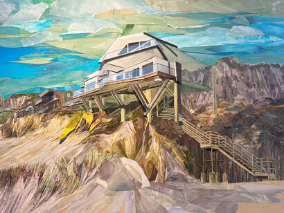 Cheryl Molnar, Cliffside (detail), 2025. Courtesy of C24 Gallery