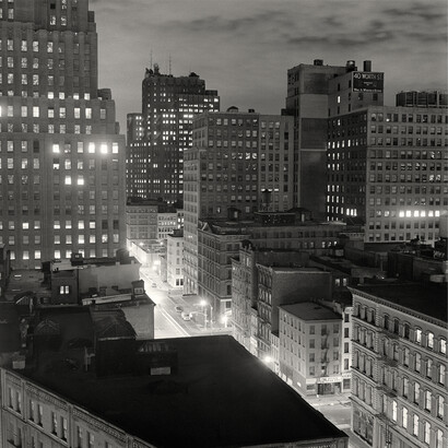 Peter Hujar, Downtown night, 1976. Mit freundlicher genehmigung der Bundeskunsthalle
