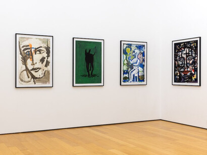 Helmut Middendorf, Nocturama, exhibition view. Courtesy of Eleni Koroneou Gallery