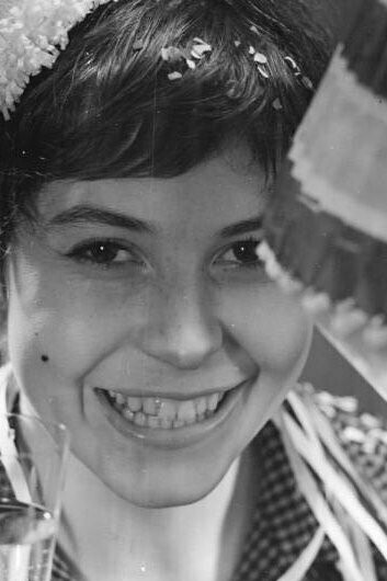 Festejos de fin de año en Alemania Federal, 1956, fotografía de Hans-Günter Quaschinsky