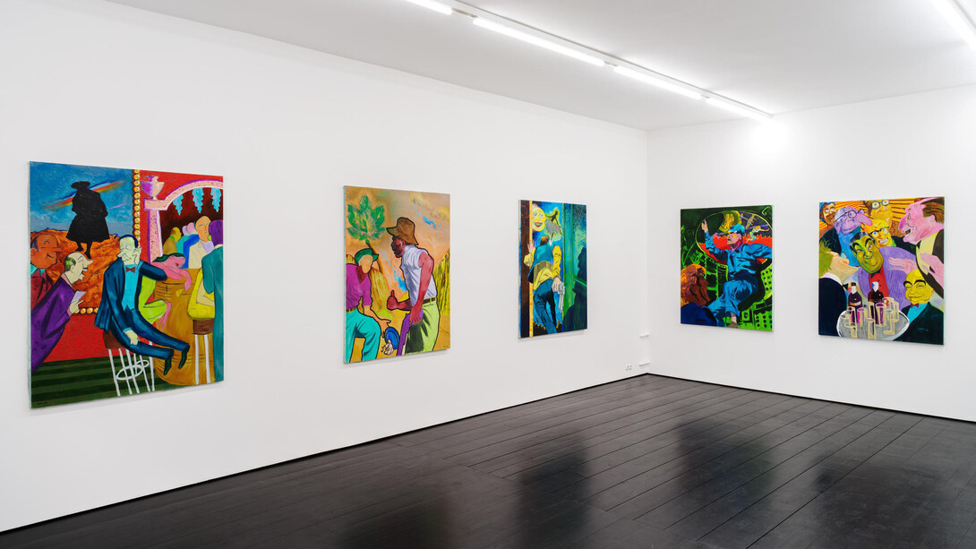 Max Werner, Sons, exhibition view. Courtesy of Contemporary Fine Arts