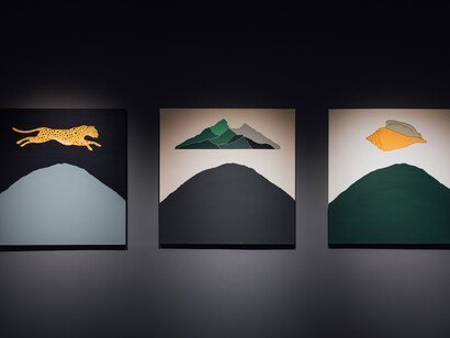 Camila Botero, Suspensión, vista de exhibición. Cortesía de Policroma