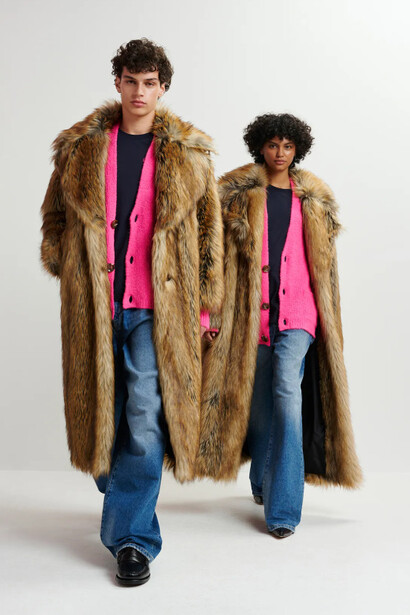 Freedom in form: coats that cocoon, not constrain